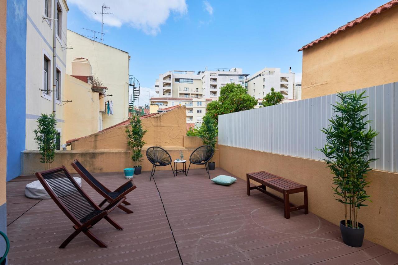 Spacious And Renovated Apartment With Amazing Patio, By Timecooler Lisabona Exterior foto